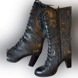 Born Kelle leather boots 7.5 / 38.5